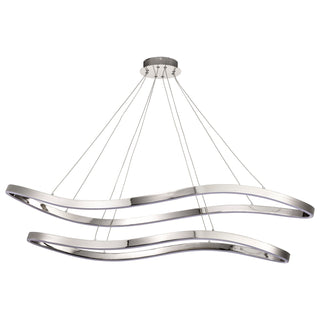 Nuvo Lighting - 62-2432 - LED Pendant - Sylas - Polished Nickel
