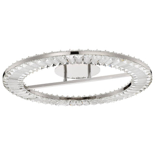 Nuvo Lighting - 62-2444 - LED Flush Mount - Nova - Polished Nickel