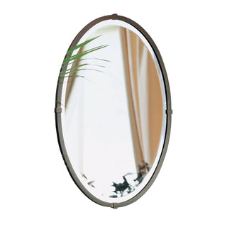 Hubbardton Forge - 710004-05 - Beveled Oval Mirror - Mirror - Bronze