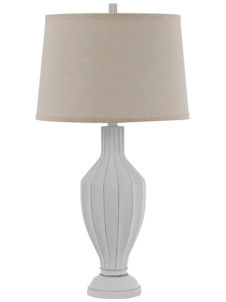 Cal Lighting - BO-3206TB - One Light Table Lamp - Hoover - White Washed