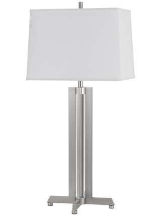 Cal Lighting - BO-3214TB-BS - One Light Table Lamp - Lakewood - Brushed Steel