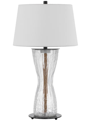 Cal Lighting - BO-3220TB - Two Light Table Lamp - Andria - Crackle Glass
