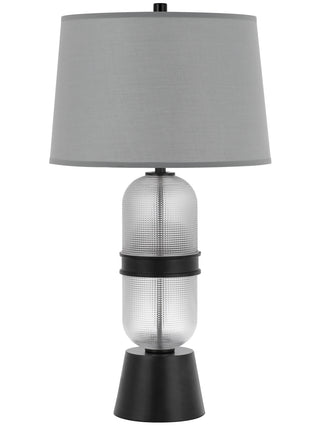 Cal Lighting - BO-3221TB - Two Light Table Lamp - Sesto - Frosted Glass/Black