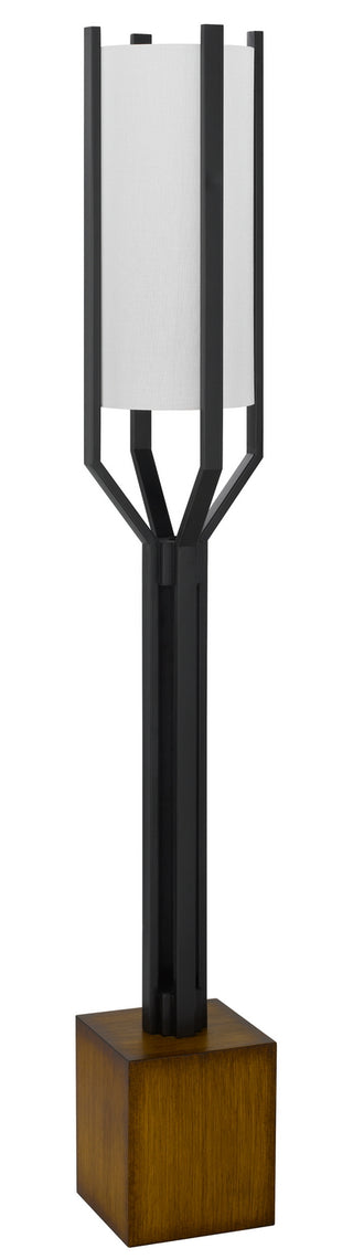 Cal Lighting - BO-3233FL - One Light Floor Lamp - Woodsmere - Matte Black/Wood