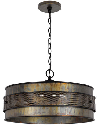 Cal Lighting - FX-3822-3 - Three Light Chandelier - Heraklion - Aged Bronze