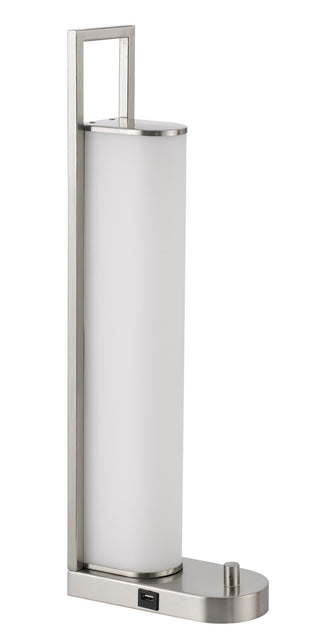 Cal Lighting - LA-8032DK-1 - LED Table Lamp - Zamora - Brushed Steel