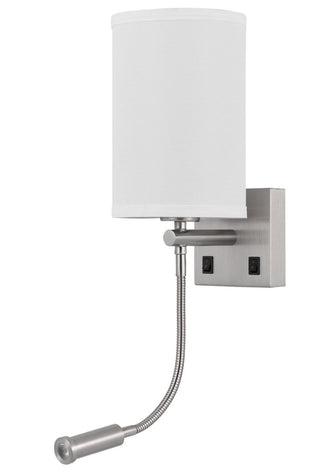 Cal Lighting - LA-8045WL-1 - One Light Wall Lamp - Lakewood - Brushed Steel