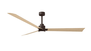 Matthews Fan Company - AKLK-TB-LM-72 - 72" Ceiling Fan - Alessandra - LK - Textured Bronze