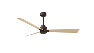 Matthews Fan Company - AK-TB-LM-56 - 56" Ceiling Fan - Alessandra - Textured Bronze