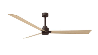 Matthews Fan Company - AK-TB-LM-72 - 72" Ceiling Fan - Alessandra - Textured Bronze