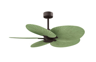 Matthews Fan Company - AKTP-TB-PL - Five Blade Ceiling Fan - Alessandra Tropical - Textured Bronze