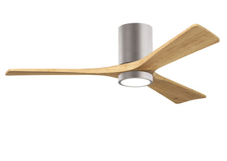 Matthews Fan Company - IR3HLK-BN-LM-52 - 52" Ceiling Fan - Irene-3HLK - Brushed Nickel
