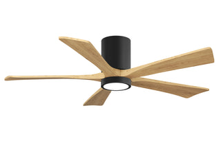 Matthews Fan Company - IR5HLK-BK-LM-52 - 52" Ceiling Fan - Irene-5HLK - Matte Black