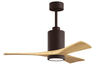 Matthews Fan Company - PA3-TB-LM-42 - 42" Ceiling Fan - Patricia-3 - Textured Bronze