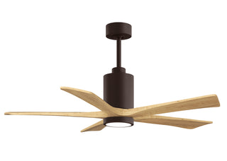 Matthews Fan Company - PA5-TB-LM-52 - 52" Ceiling Fan - Patricia-5 - Textured Bronze