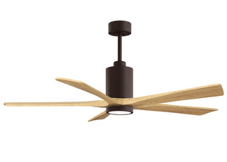 Matthews Fan Company - PA5-TB-LM-60 - 60" Ceiling Fan - Patricia-5 - Textured Bronze
