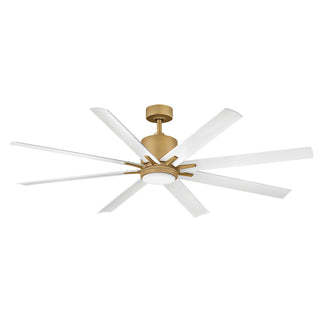 Hinkley - 907166FHB-LWD - 66" Smart Fan - Vantage - Heritage Brass