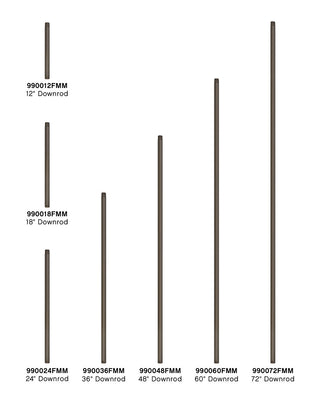 Hinkley - 990060FMM - Downrod - 60" Downrod - Metallic Matte Bronze