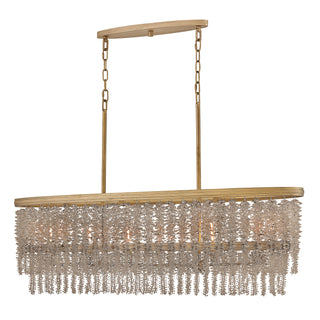 Fredrick Ramond - FR41496BNG-LA - LED Linear Pendant - Rubina - Burnished Gold