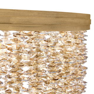 Rubina LED Chandelier in Burnished Gold