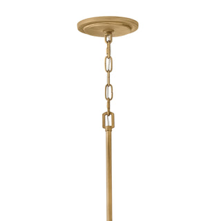 Rubina LED Chandelier in Burnished Gold