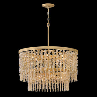 Rubina LED Chandelier in Burnished Gold