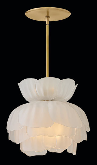 Fantine LED Chandelier in Unlacquered Brass