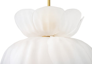Fantine LED Chandelier in Unlacquered Brass