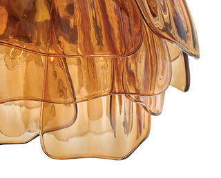 Fantine LED Chandelier in Unlacquered Brass