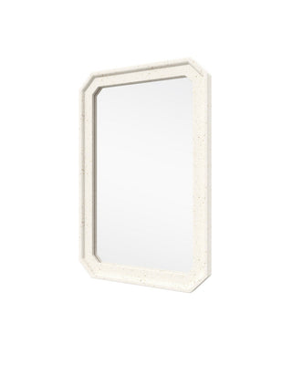 Carson Mirror in Ivory Terrazzo