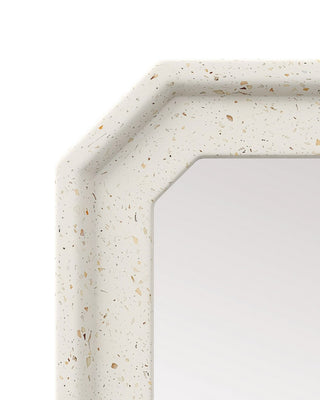Carson Mirror in Ivory Terrazzo