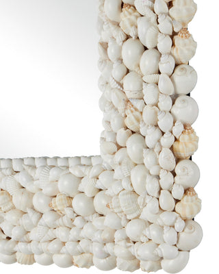 Piddock Mirror in White