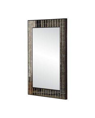 Mosaico Mirror in Ebony/Antique Mirror