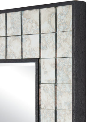 Mosaico Mirror in Ebony/Antique Mirror
