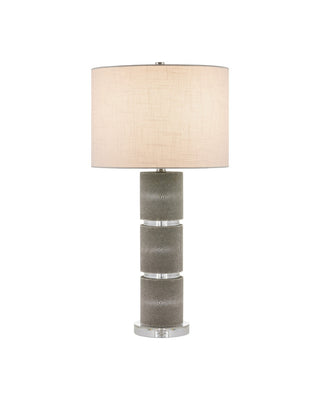 Currey and Company - 6000-1034 - One Light Table Lamp - Lofitt - Gray/Clear
