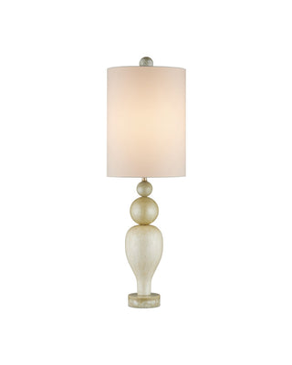 Currey and Company - 6000-1038 - One Light Table Lamp - Hutson - Warm Ivory/Light Olive