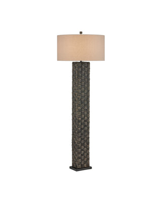 Currey and Company - 8000-0171 - One Light Floor Lamp - Eden - Black