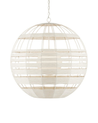 Currey and Company - 9000-0835 - One Light Chandelier - Lapsley - Vanilla/White