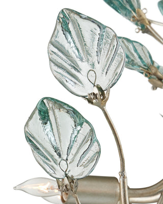 Baobab 12 Light Chandelier in Clear/Contemporary Silver Leaf/Contemporary Silver