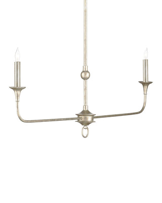 Nottaway Two Light Chandelier in Champagne