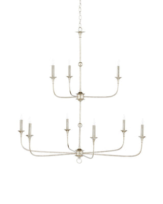 Nottaway Nine Light Chandelier in Champagne