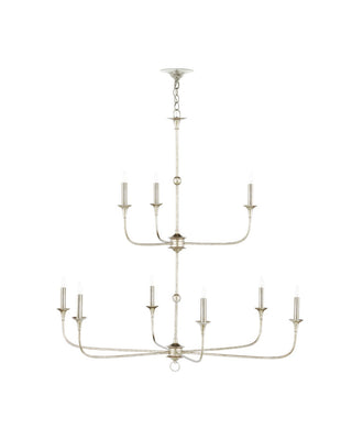 Nottaway Nine Light Chandelier in Champagne