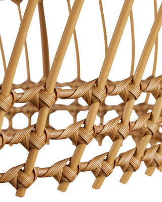 Fishtrap One Light Pendant in Natural/Black/Frosted White
