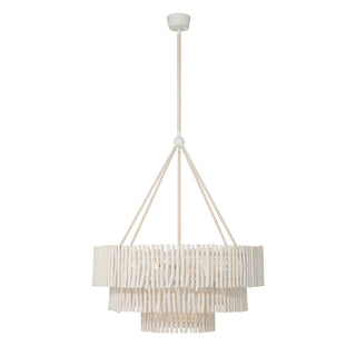Savoy House - 1-1456-9-340 - Nine Light Chandelier - Phong - Blanco