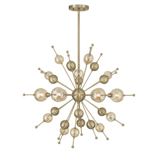 Savoy House - 1-2514-6-127 - Six Light Chandelier - Crescent - Noble Brass