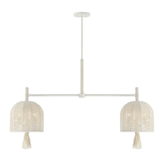 Savoy House - 1-3403-6-341 - Six Light Chandelier - Lunara - Cotton