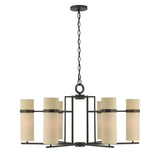 Savoy House - 1-4562-6-15 - Six Light Chandelier - Weston - Mediterranean Bronze