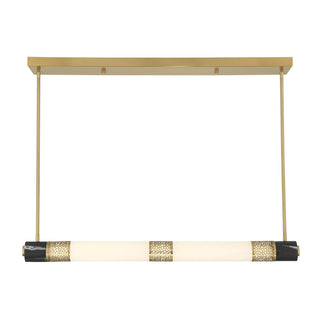 Savoy House - 1-2917-1-322 - LED Linear Chandelier - Farrell - Warm Brass