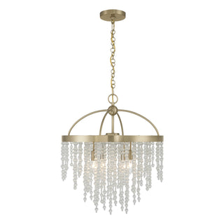 Savoy House - 1-6450-4-127 - Four Light Chandelier - Jeanette - Noble Brass