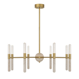 Savoy House - 1-9716-8-322 - LED Chandelier - Linden - Warm Brass